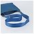 PRADA Schultertasche Nylon Blau Silber Auth 154370V - Ansicht 7