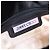 Borsa a Spalla Turita Chain in Raso Nero e Argento di Jimmy Choo Auth yk19524 - vista 10