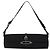 Borsa a Spalla Turita Chain in Raso Nero e Argento di Jimmy Choo Auth yk19524 - vista 13