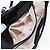 Borsa a Spalla Turita Chain in Raso Nero e Argento di Jimmy Choo Auth yk19524 - vista 21