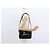 Borsa a Spalla CÉLINE Carrozza in Pelle Nera e Oro Auth gh1220 Nero D'oro - vista 23