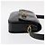 Borsa a Spalla CÉLINE Carrozza in Pelle Nera e Oro Auth gh1220 Nero D'oro - vista 3