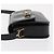 Borsa a Spalla CÉLINE Carrozza in Pelle Nera e Oro Auth gh1220 Nero D'oro - vista 4