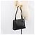 Bolso Tote LOEWE de cuero negro y dorado Auth ep11694 - vista 23