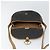 Borsa a spalla in tela a nido d'ape PVC nera e dorata Christian Dior Auth 150955 Nero D'oro - vista 11