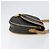 Borsa a spalla in tela a nido d'ape PVC nera e dorata Christian Dior Auth 150955 Nero D'oro - vista 3