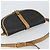 Borsa a spalla in tela a nido d'ape PVC nera e dorata Christian Dior Auth 150955 Nero D'oro - vista 6