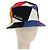 LOUIS VUITTON Bone Color Panel Hat Canvas Multicolor MP2736 LV Auth 149292M Multiple colors