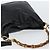 Borsa a Spalla in Pelle Gucci Bamboo 2way Nera Oro 001 0166 1638 Auth 151017 Nero D'oro - vista 6