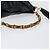 Borsa a Spalla in Pelle Gucci Bamboo 2way Nera Oro 001 0166 1638 Auth 151017 Nero D'oro - vista 7