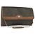 Christian Dior Borsa a spalla in tela a nido d'ape PVC khaki oro Auth 151985 D'oro Cachi