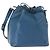 Noe LOUIS VUITTON Borsa a Spalla Petit Noé Epi Blu M44105 LV Auth BA7430