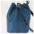 Noe LOUIS VUITTON Borsa a Spalla Petit Noé Epi Blu M44105 LV Auth BA7430 - vista 5