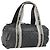 CHANEL Borsa Sportiva in PVC Grigio Argento CC Auth hk3194 Marrone
