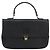Autre Marque Borsa a mano Burberrys in pelle nera e oro Auth BA8234 Nero D'oro - vista 13