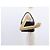 Borsa a Spalla CÉLINE Carrozza in Pelle Nera e Oro Auth 155706 Nero D'oro - vista 22
