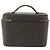 Pochette Vanity CHANEL COCO Mark in Pelle Caviar Marrone Oro CC Auth bs31399 D'oro - vista 3