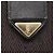 Saint Laurent Borsa a Spalla in PVC Pelle Grigia Oro Auth bs31404 Marrone D'oro - vista 15