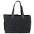 CHANEL Nuova Borsa Tote da Viaggio Nylon Nero oro CC Auth ka411 D'oro - vista 2