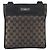 Borsa a Spalla GG Canvas Gucci Marrone Argento 019 0348 Auth 153116 - vista 2
