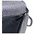 Saint Laurent Borsa a spalla in tela nera e oro Auth 151616 Nero D'oro - vista 20