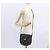 Saint Laurent Borsa a spalla in tela nera e oro Auth 151616 Nero D'oro - vista 22