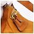 Borsa a Spalla PRADA Nylon Arancione Oro Auth 154692 D'oro - vista 18