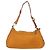 Borsa a Spalla PRADA Nylon Arancione Oro Auth 154692 D'oro - vista 2