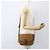 LOEWE Borsa a Spalla Anagram Pelle Beige Oro Auth 151706 D'oro - vista 19
