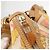 Zaino LOEWE in tela e pelle beige oro Auth BA8695 D'oro - vista 9