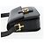 Sac à épaule CÉLINE Carrosse en cuir noir et or Auth ka895 Doré - vue 4