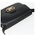 Sac à épaule CÉLINE Carrosse en cuir noir et or Auth ka895 Doré - vue 6