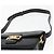 Sac à épaule CÉLINE Carrosse en cuir noir et or Auth ka895 Doré - vue 8