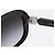 Gafas de sol CHANEL de plástico Negro CC Auth ka958 - vista 9