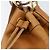 Gucci Borsa a Spalla in Pelle Marrone Oro Auth 151505 D'oro - vista 14