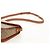 Céline Borsa a Spalla in Tela Macadam CELINE PVC Beige Oro Auth 158828 D'oro - vista 10