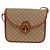 Céline Borsa a Spalla in Tela Macadam CELINE PVC Beige Oro Auth 158828 D'oro - vista 2