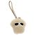 VERSACE Medusa Flauschiger Shearling Charm Beige Auth BA8973V - Ansicht 2