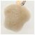 VERSACE Medusa Flauschiger Shearling Charm Beige Auth BA8973V - Ansicht 7