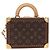 LOUIS VUITTON Borsa a Mano Monogram Petite Vallees 2way M20468 LV Auth 157427SM Monogramma - vista 2