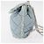 Salvatore Ferragamo Vala Backpack Denim 2way Blue Silver Auth 156378 - view 3