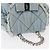 Salvatore Ferragamo Vala Backpack Denim 2way Blue Silver Auth 156378 - view 6