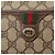 Borsa Sherry Line GG Supreme Web di GUCCI in PVC beige e oro 89 02 077 Auth 156280 D'oro - vista 17