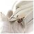 Céline Borsa a Spalla CELINE in Pelle Bianco Oro Auth 151815 D'oro - vista 10