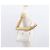 Céline Borsa a Spalla CELINE in Pelle Bianco Oro Auth 151815 D'oro - vista 22