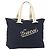 Gucci Borsa Tote in Nylon Blu Navy Argento 169943 Auth fm4956