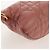 Pochette Canage Christian Dior in pelle di agnello rosa e oro Auth bs31470SAV D'oro - vista 15