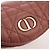 Pochette Canage Christian Dior in pelle di agnello rosa e oro Auth bs31470SAV D'oro - vista 8