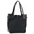 GUCCI GG Canvas Tote Bag Schwarz Silber 107757 Auth 156922