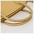 Céline Borsa a mano CELINE in pelle 2 in 1 oro giallo Auth 156864 D'oro - vista 7